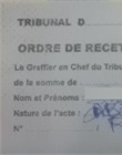 Facture de l'immatriculation au registre de commerce